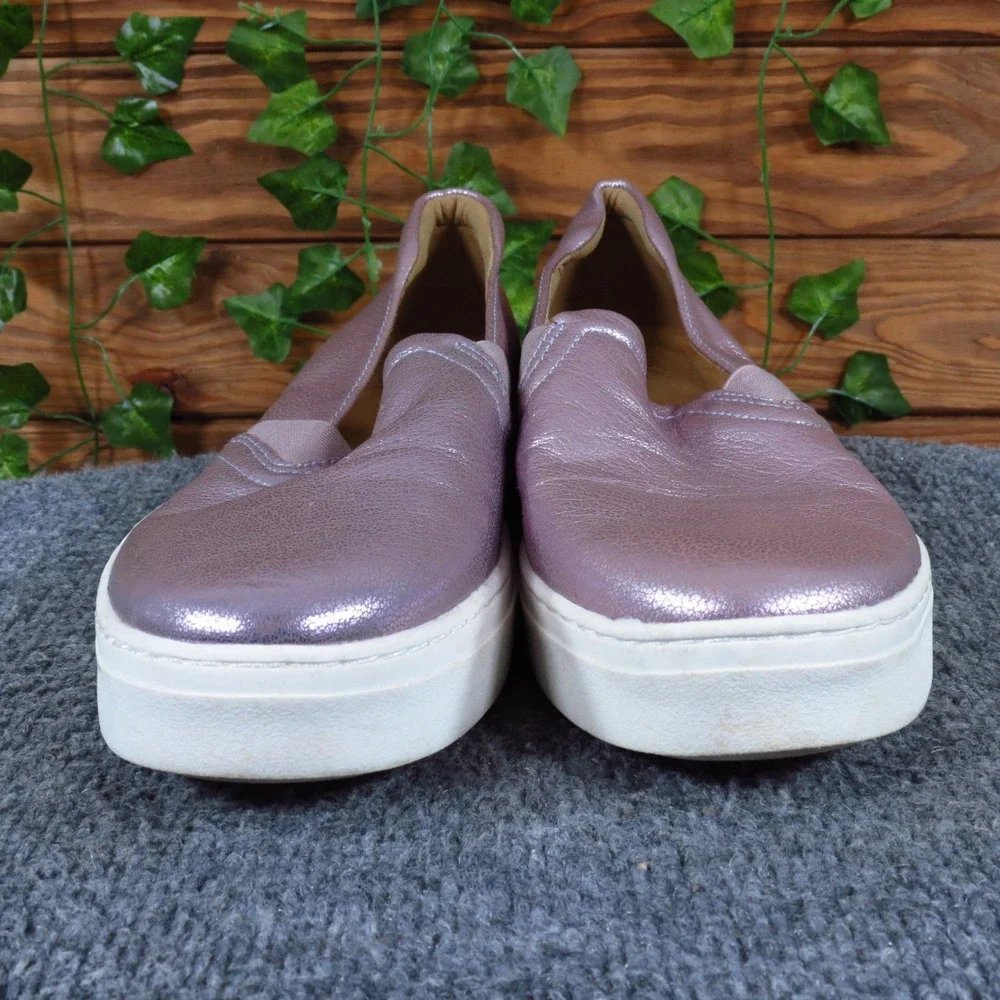 Naturalizer Carly2 Women Slip On Sneaker 10.5 Walking Shoe Metallic Mauve